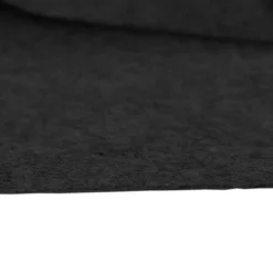 vidaXL Lona para el fondo de la piscina Ø 366 cm Tela no tejida Negro Outlet