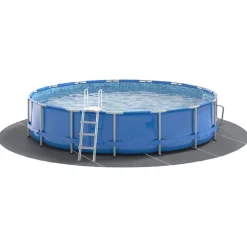 vidaXL Piscina Y Spa-Lona para el fondo de la piscina Ø 610 cm
