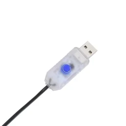 vidaXL Luces de Navidad Estrella Fugaz Silueta 115 LEDs blanco cálido Online