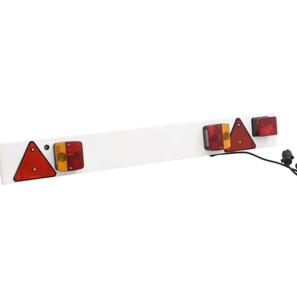 vidaXL Luces de remolque bombilla clásica rojo 12 V 115x7x14 cm Sale
