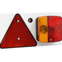 vidaXL Luces de remolque bombilla clásica rojo 12 V 115x7x14 cm Sale