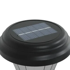 vidaXL Luces solares de camino con picos de tierra 12 uds luz blanca Blanco Outlet