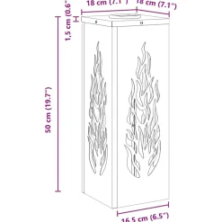 vidaXL Iluminación-Luz de camino LED solar 2 pcs Acero laminado en frío