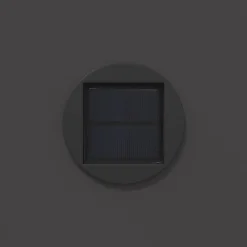vidaXL Luz de camino LED solar 2 pcs Acero laminado en frío Negro Hot