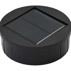 vidaXL Iluminación-Luz de camino LED solar 2 pcs Acero laminado en frío
