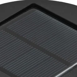 vidaXL Luz de camino LED solar 2 pcs Acero laminado en frío Antracita New