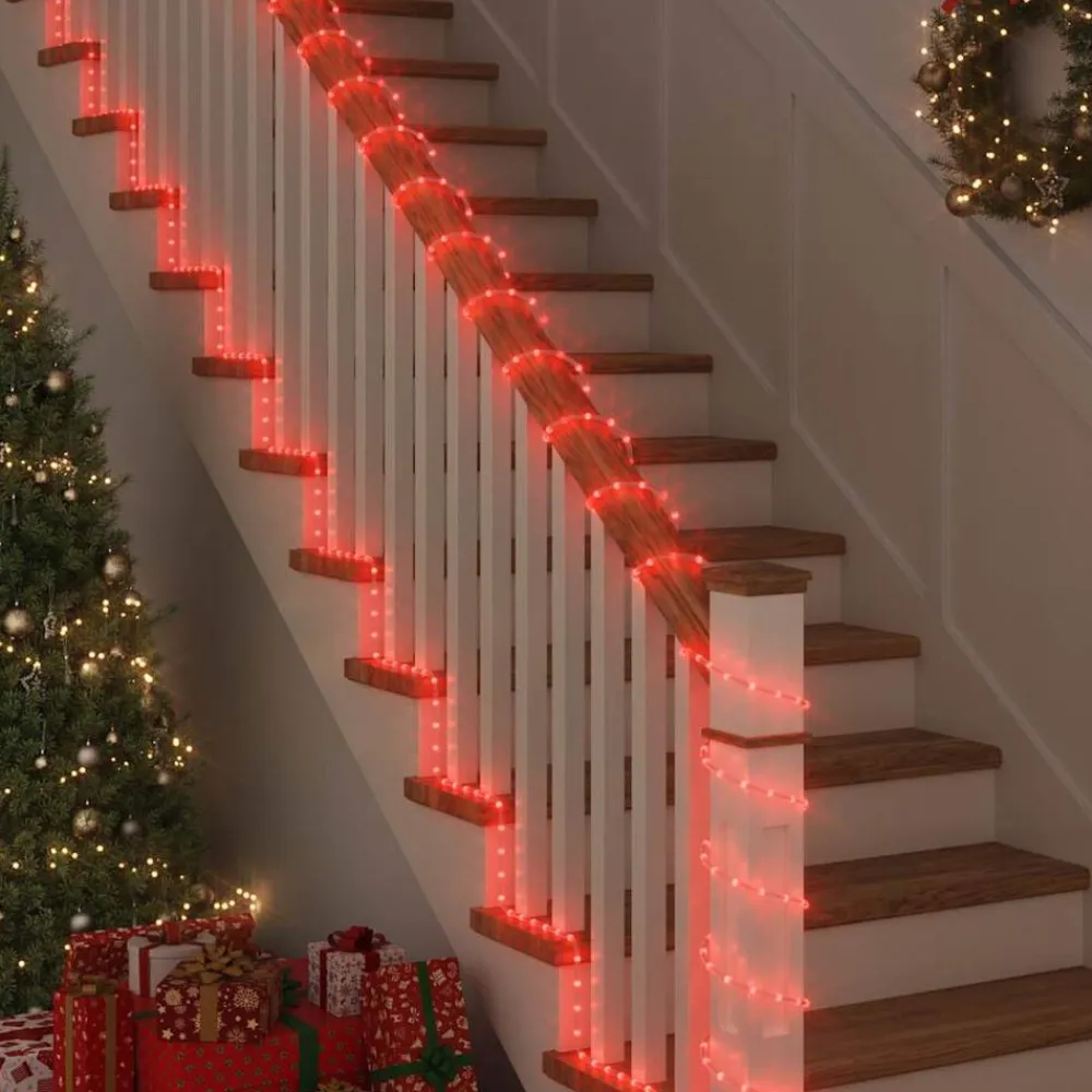 vidaXL Decoración|Iluminación-Luz de cuerda con 1200 LED 50 m PVC