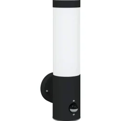vidaXL Luz de pared exterior 12 x 8,5 x 29 cm Negro Clearance
