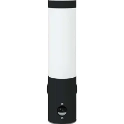 vidaXL Luz de pared exterior 12 x 8,5 x 29 cm Negro Clearance