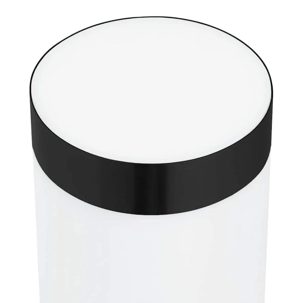 vidaXL Luz de pared exterior 12 x 8,5 x 29 cm Negro Clearance