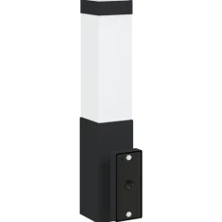 vidaXL Luz de pared exterior 10.5 x 6 x 33 cm Negro Discount