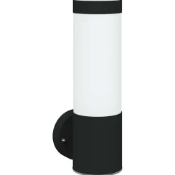 vidaXL Luz de pared exterior 12 x 8,5 x 27 cm Negro Outlet