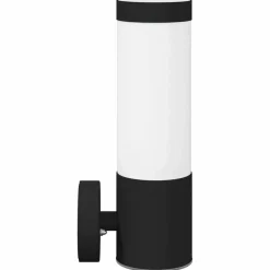 vidaXL Luz de pared exterior 12 x 8,5 x 27 cm Negro Outlet