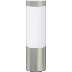 vidaXL Luz de pared exterior 12 x 8,5 x 27 cm Plateado Online