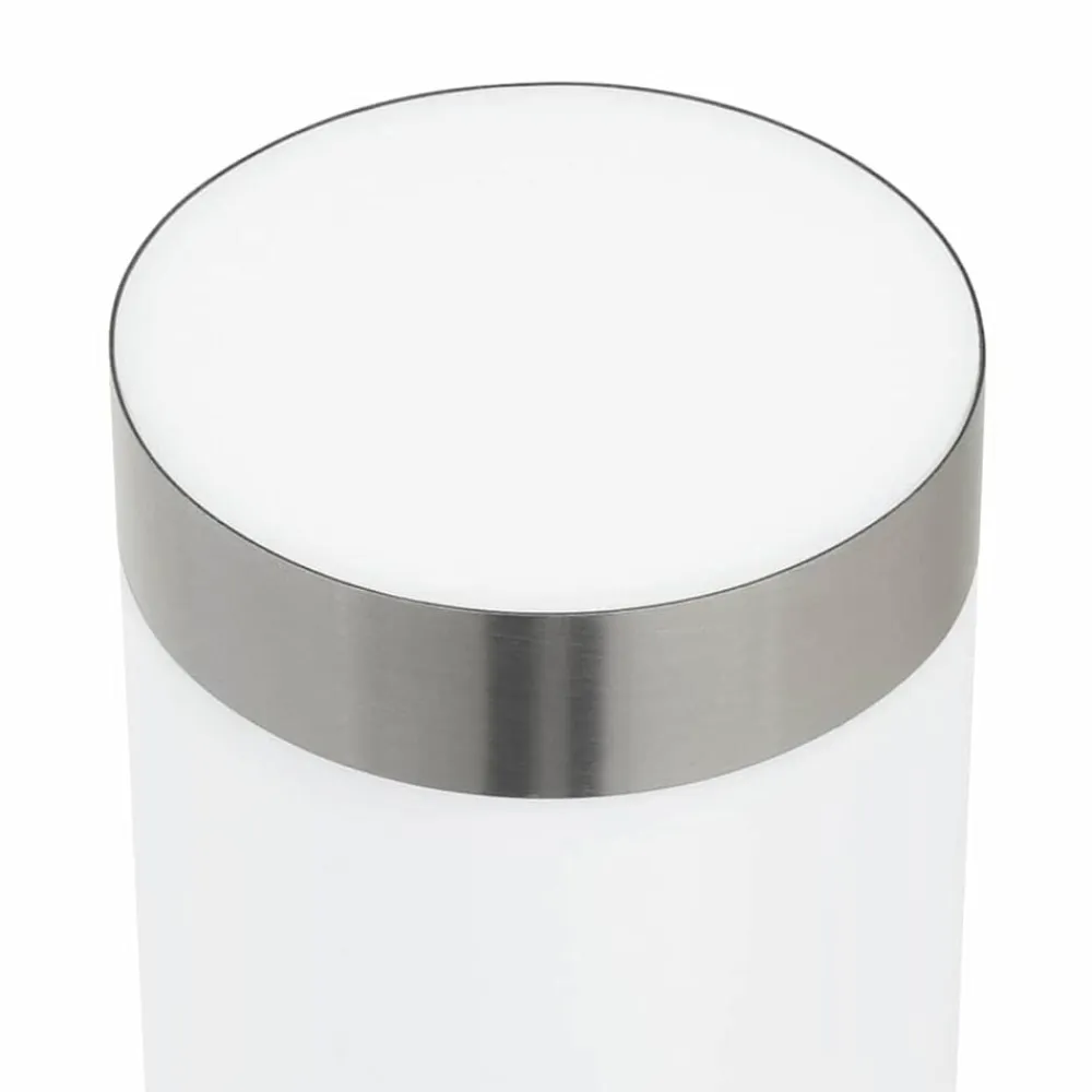 vidaXL Luz de pared exterior 12 x 8,5 x 27 cm Plateado Online
