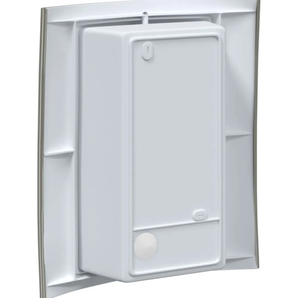 vidaXL Iluminación-Luz de pared exterior Plateado 23.5 x 9 x 26 cm