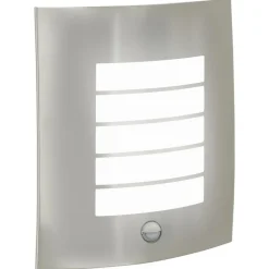 vidaXL Iluminación-Luz de pared exterior Plateado 23.5 x 9 x 26 cm