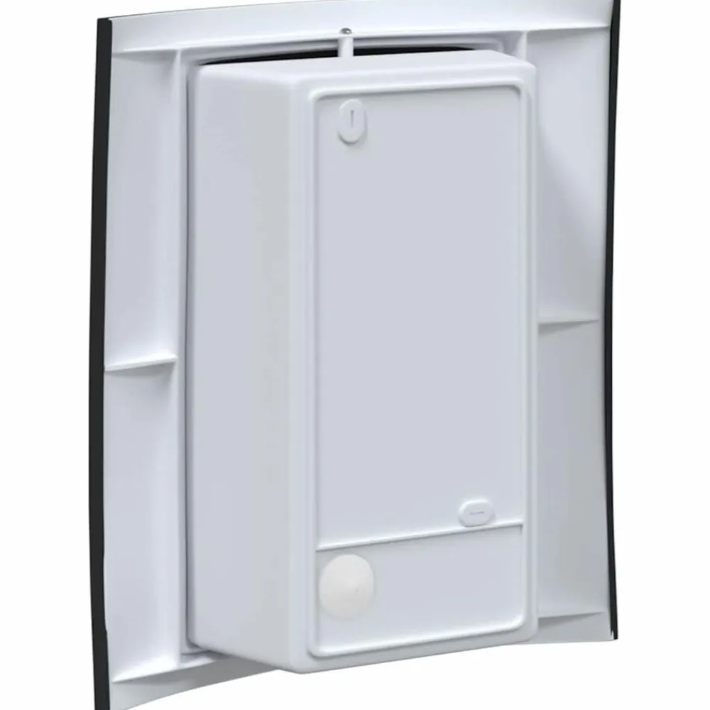 vidaXL Luz de pared exterior 23.5 x 9 x 26 cm Negro Best