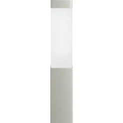 vidaXL Luz de pared exterior Plateado 10.5 x 6 x 33 cm Acero inoxidable New
