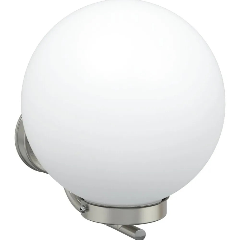 vidaXL Luz de pared exterior Plateado 29 x 25 x 33 cm Best