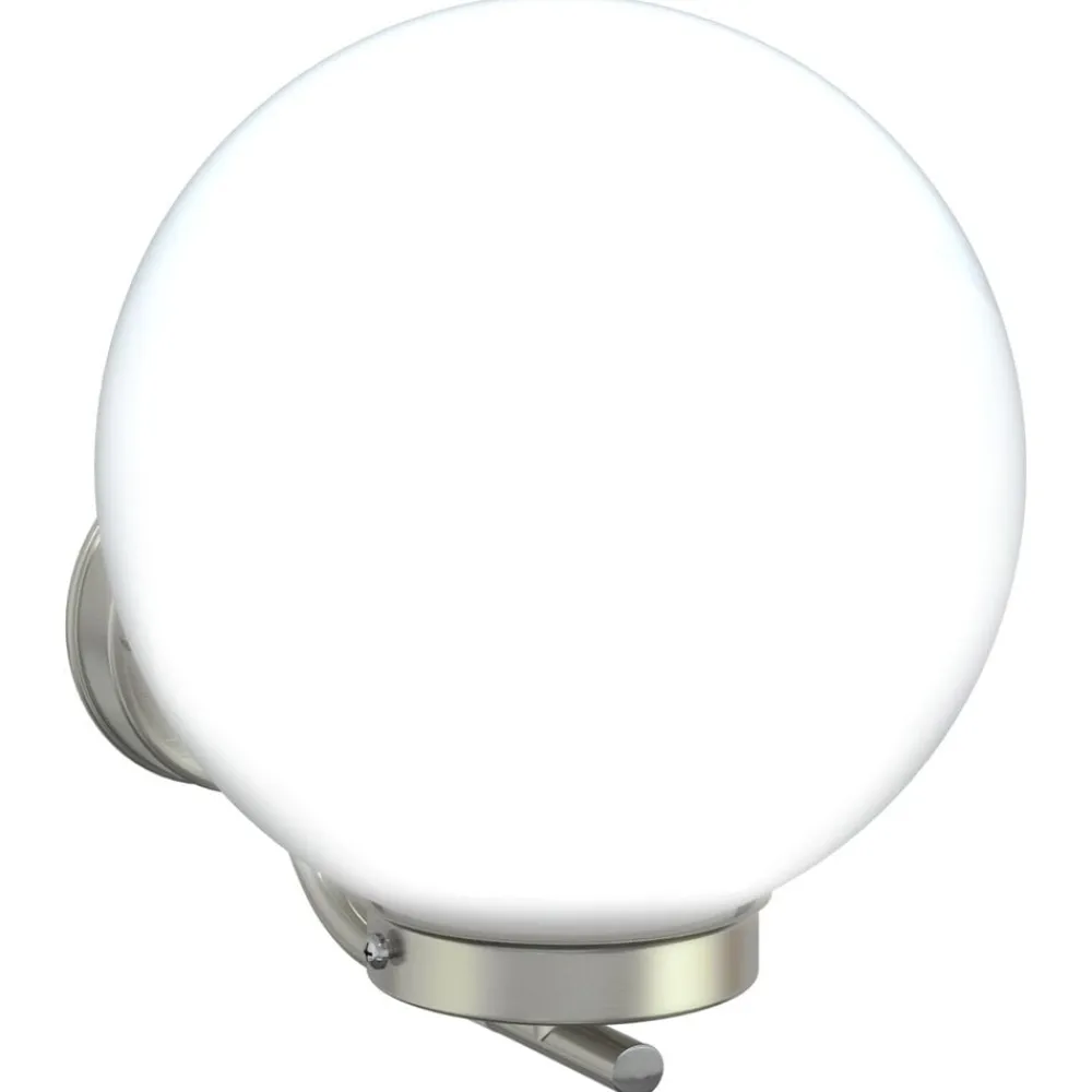 vidaXL Luz de pared exterior Plateado 29 x 25 x 33 cm Best