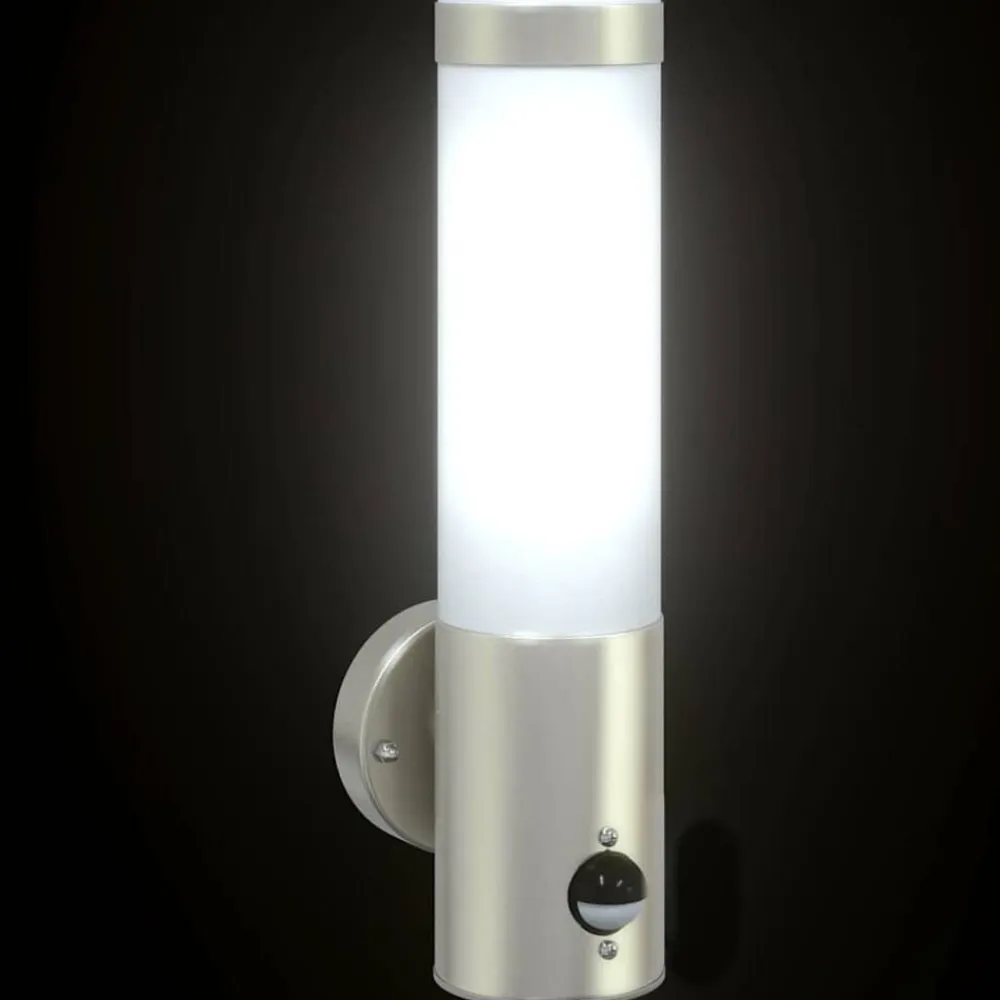 vidaXL Iluminación-Luz de pared exterior 12 x 8,5 x 29 cm