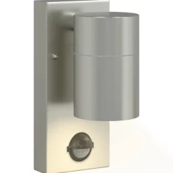 vidaXL Luz de pared exterior Plateado 6,5 x 10,5 x 16 cm Acero inoxidable Outlet