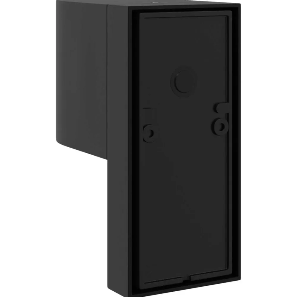 vidaXL Luz de pared exterior Negro 12 x 7 x 15 cm Acero inoxidable Outlet