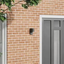 vidaXL Luz de pared exterior Negro 12 x 7 x 15 cm Acero inoxidable Sale