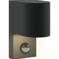 vidaXL Luz de pared exterior Negro 12 x 7 x 15 cm Acero inoxidable Sale