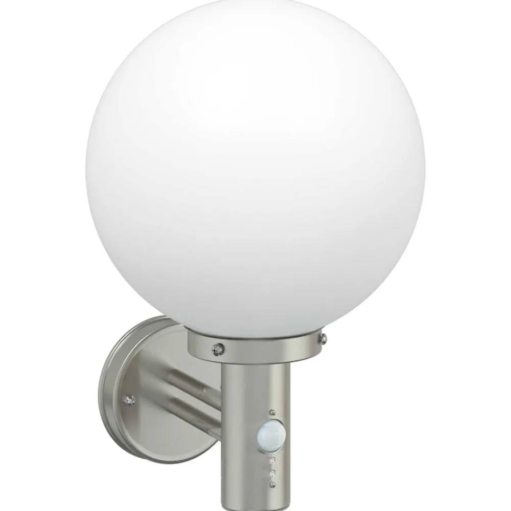 vidaXL Luz de pared exterior 28 x 25 x 38 cm Plateado Best