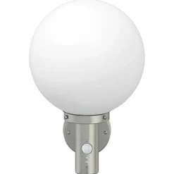 vidaXL Luz de pared exterior 28 x 25 x 38 cm Plateado Best