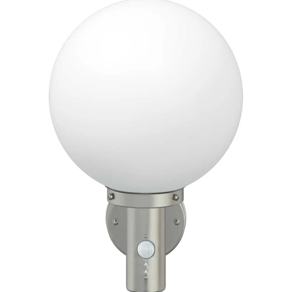vidaXL Luz de pared exterior 28 x 25 x 38 cm Plateado Best