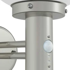 vidaXL Luz de pared exterior 28 x 25 x 38 cm Plateado Best