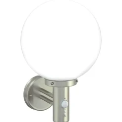 vidaXL Luz de pared exterior 28 x 25 x 38 cm Plateado Best