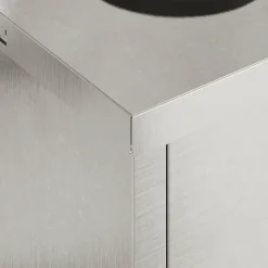 vidaXL Luz de Sendero LED Solar 2 pcs Plateado Acero inoxidable Online