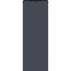 vidaXL Iluminación-Luz de Sendero LED Solar 2 pcs Acero laminado en frío