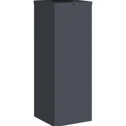 vidaXL Iluminación-Luz de Sendero LED Solar 2 pcs Acero laminado en frío