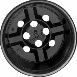vidaXL Maceta de flores 50 pcs Ø 15 x 12.5 cm Plástico Negro Best