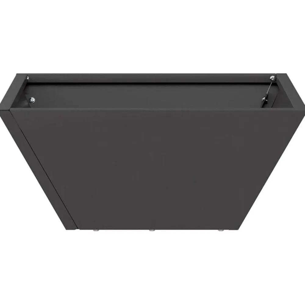 vidaXL Jardín-Maceta para Jardín 35 x 35 x 15 cm Acero laminado en frío