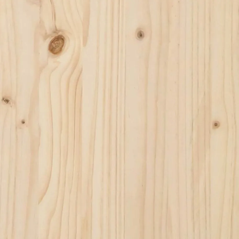 vidaXL Jardín-Macetero de Jardín Beige 71 x 38 x 152 cm Madera de Pino Sólido