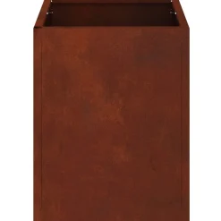 vidaXL Macetero de Jardín Acero autopatinable 32 x 32 x 40 cm Acero oxidado Best