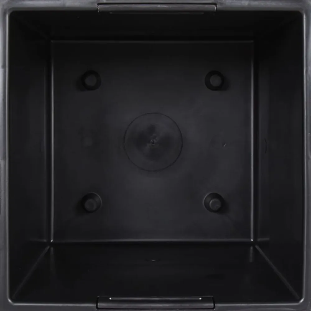 vidaXL Macetero interior extraíble PP aspecto hormigón 21/49 L Gris
