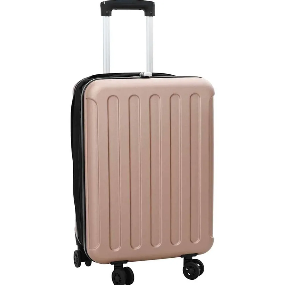 vidaXL Maletas Y Bolsos De Viaje-Maleta con cerradura 34 x 23 x 55.5 cm Plástico ABS