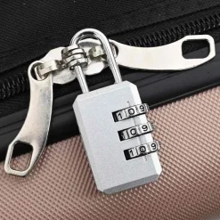 vidaXL Maletas Y Bolsos De Viaje-Maleta con cerradura 34 x 23 x 55.5 cm Plástico ABS