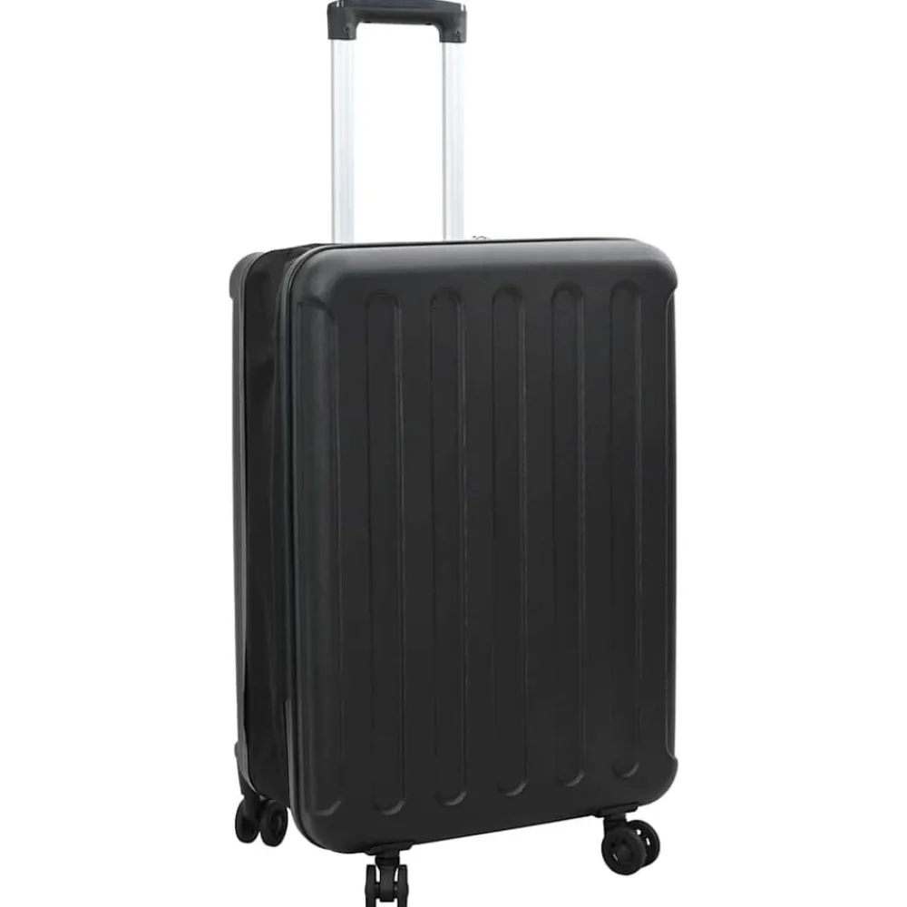 vidaXL Maleta con cerradura 34 x 23 x 55.5 cm Plástico ABS Negro Sale