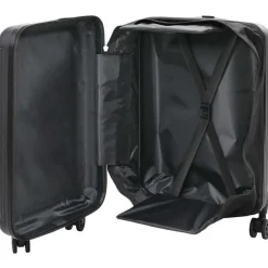 vidaXL Maleta con cerradura 34 x 23 x 55.5 cm Plástico ABS Negro Sale