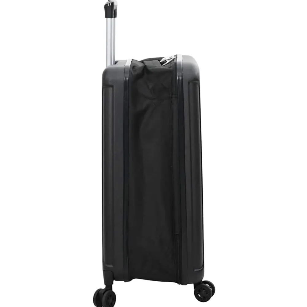 vidaXL Maleta con cerradura 34 x 23 x 55.5 cm Plástico ABS Negro Sale