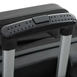 vidaXL Maleta con cerradura 34 x 23 x 55.5 cm Plástico ABS Negro Sale