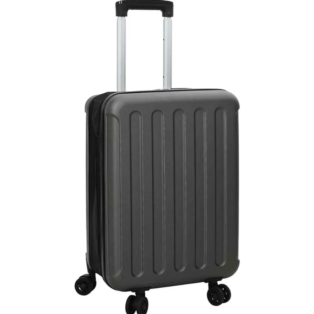 vidaXL Maletas Y Bolsos De Viaje-Maleta con cerradura 34 x 23 x 55.5 cm Plástico ABS
